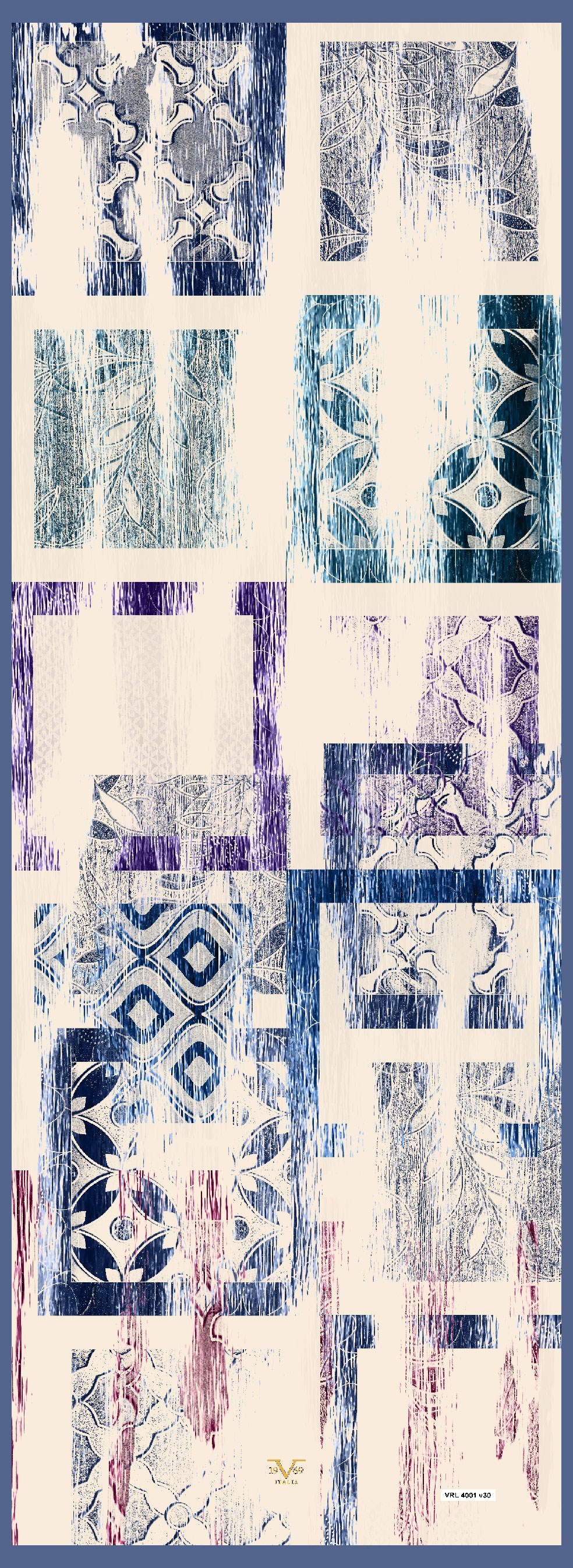 DORA SATEN SERİ ŞALEskitme Desen Dora Seri Şal Askısı İle Birlikte 75x200 cm