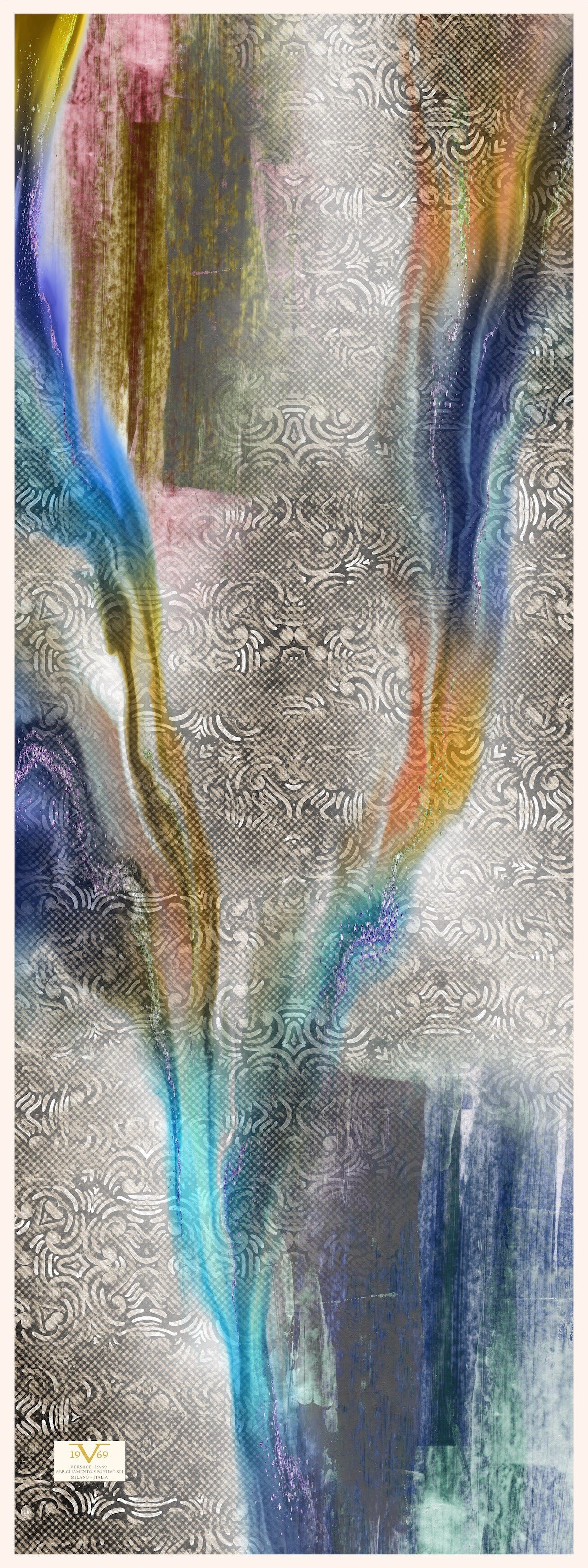 ŞALBatik İtalyan Şifon Eşarp Askısı ile Birlikte 75x200 cm