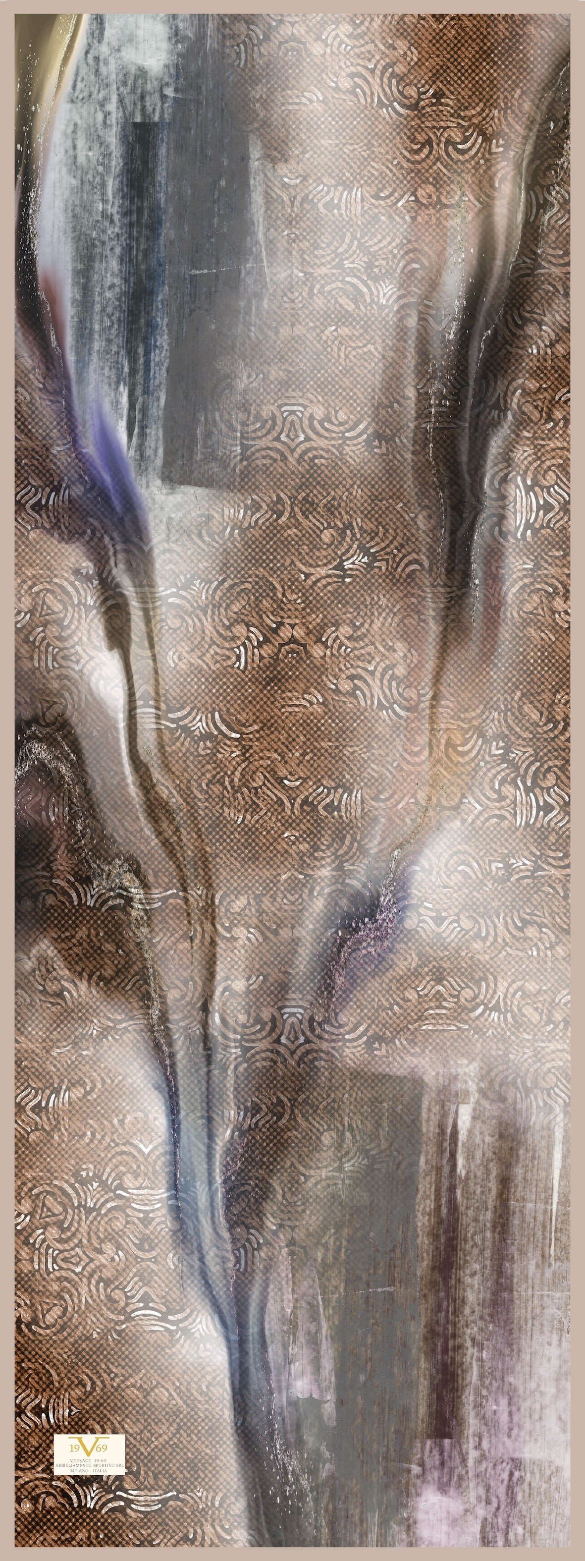 ŞALBatik İtalyan Şifon Eşarp Askısı ile Birlikte 75x200 cm