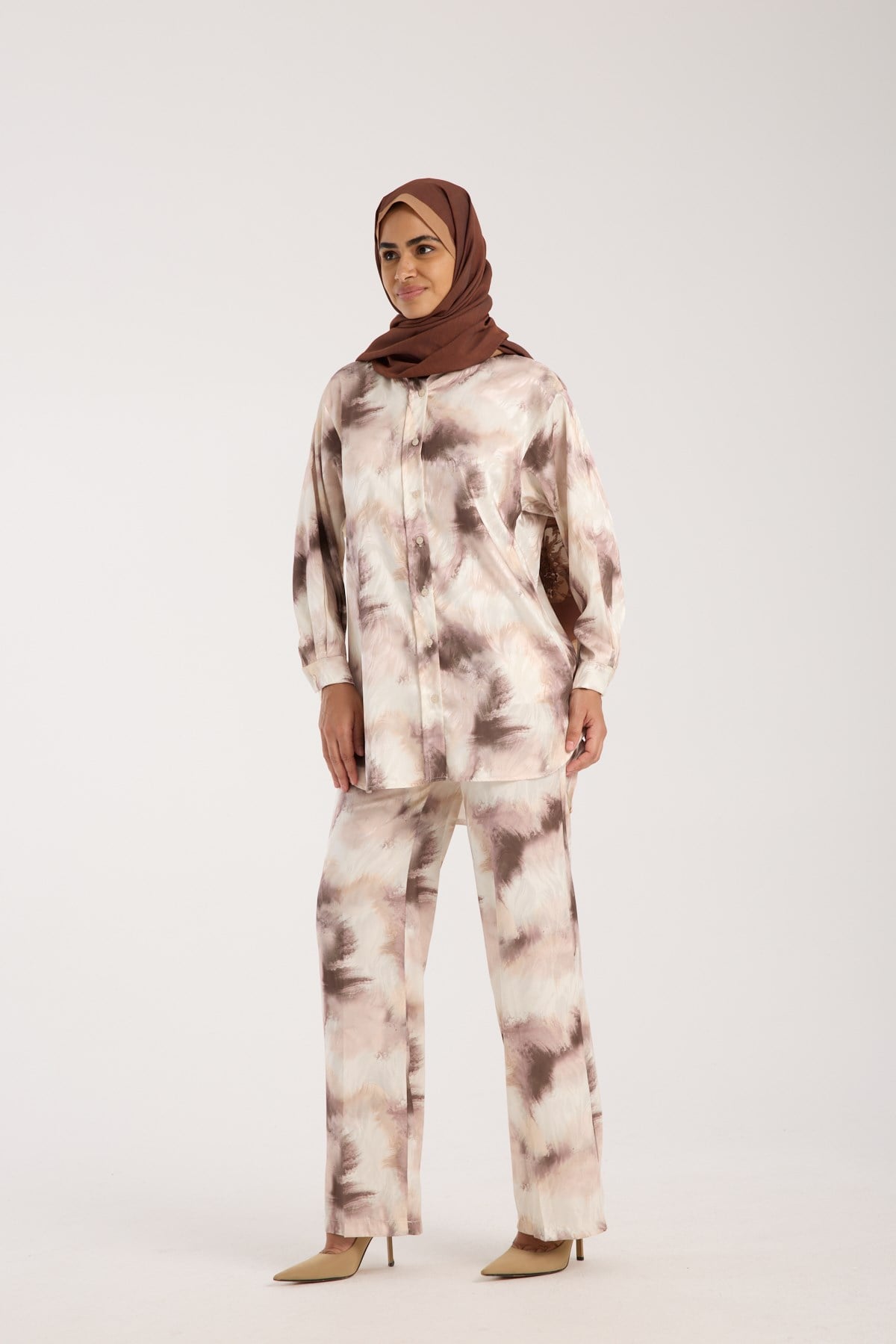 ŞALItalian Jakar Seri Şal Askısı ile Birlikte 70x190 cm