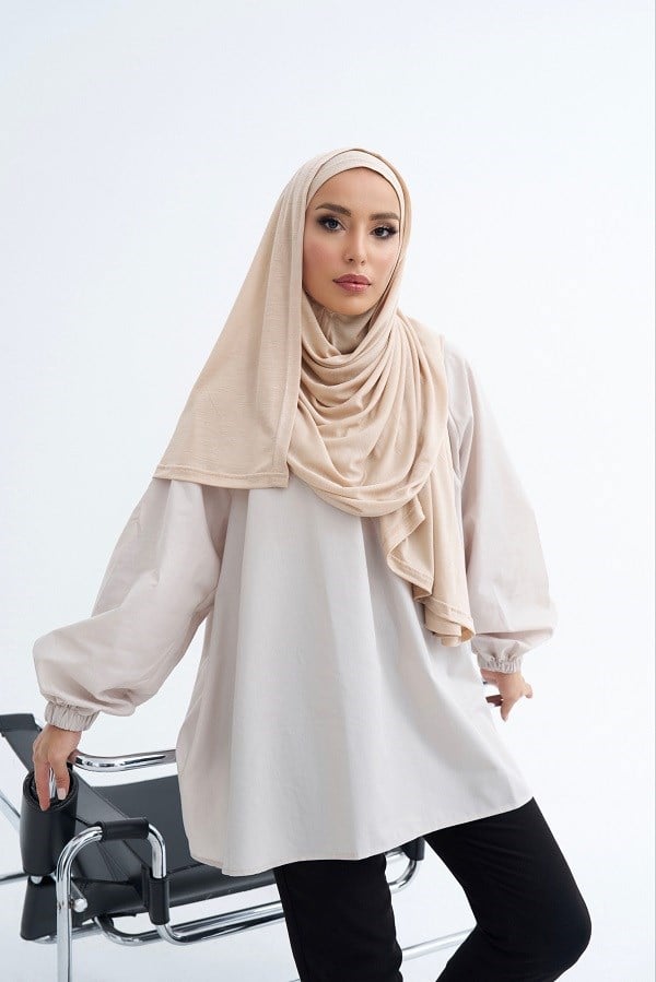 ShawlSolid Colors Lyocell Seri Hazır Şal