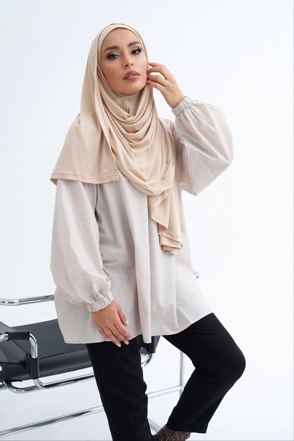 ShawlSolid Colors Lyocell Seri Hazır Şal