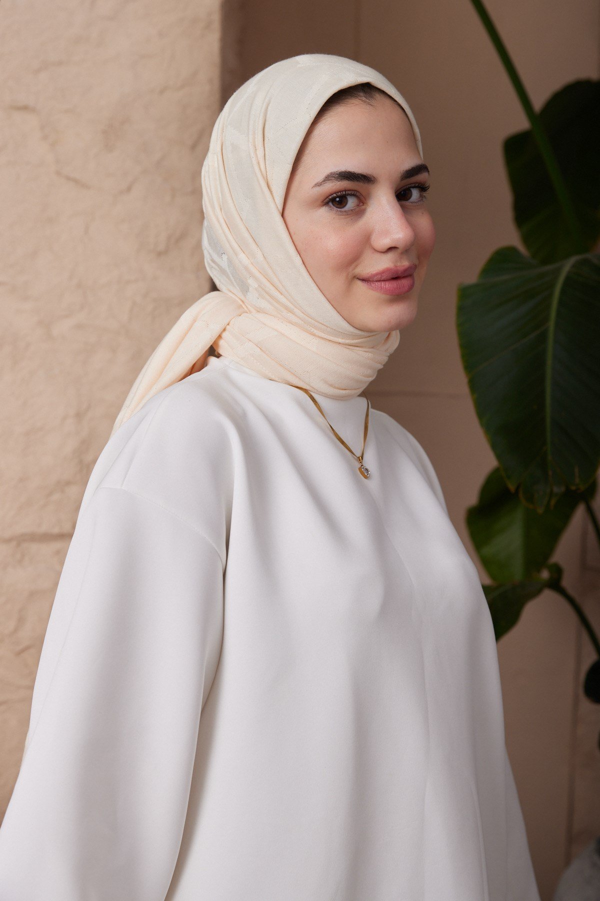 ŞALLogo Desen Impluse Seri Şal Askısı ile Birlikte 75x200