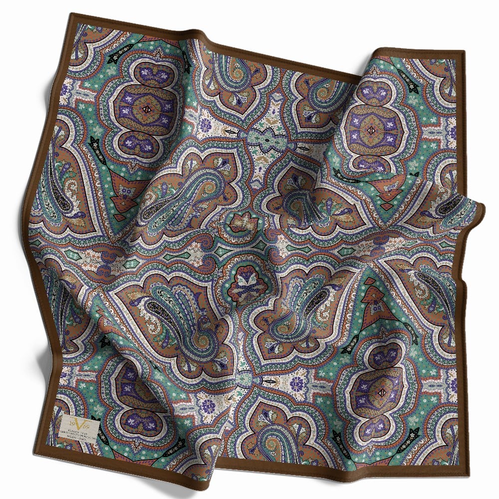 ŞALEtro Desen WOOLLY Seri Eşarp Askısı İle Birlikte 94X94 cm