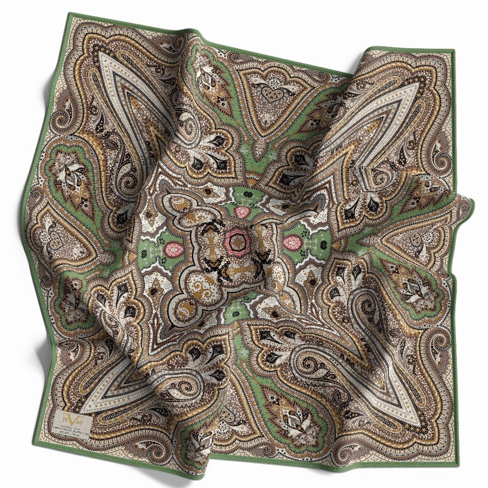 EŞARPEtro Desen WOOLLY Seri Eşarp Askısı İle Birlikte 94X94 cm