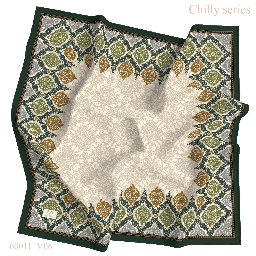 Ethnic Desen Chilly Slim Seri Şal Askısı ile birlikte 140x140