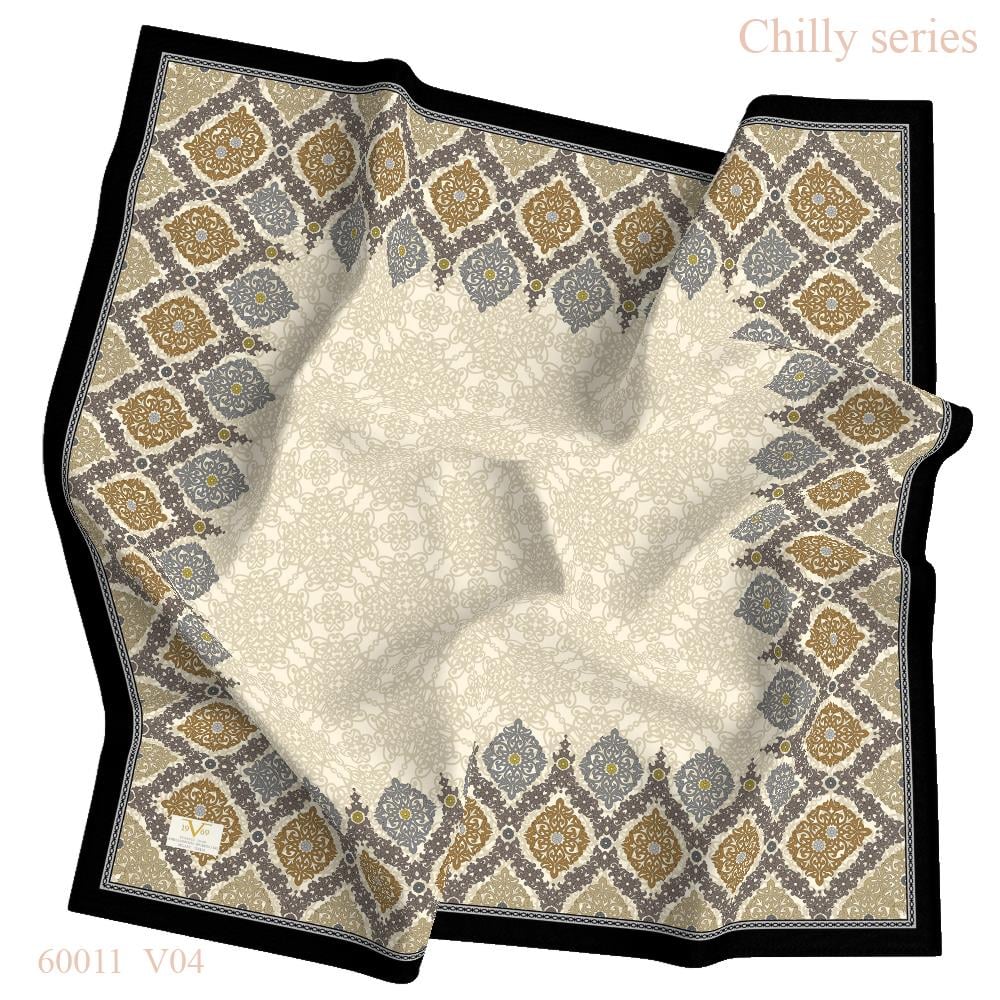 Ethnic Desen Chilly Slim Seri Şal Askısı ile birlikte 140x140