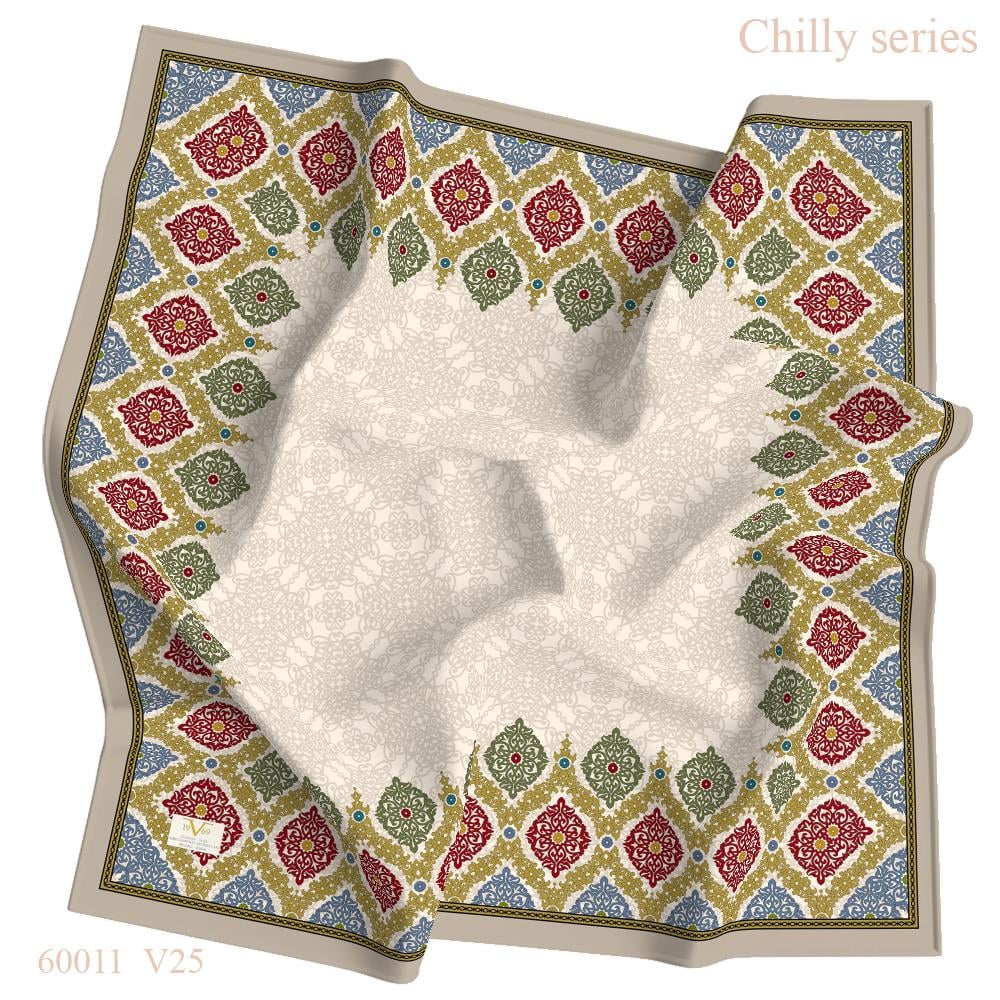 Ethnic Desen Chilly Slim Seri Şal Askısı ile birlikte 140x140