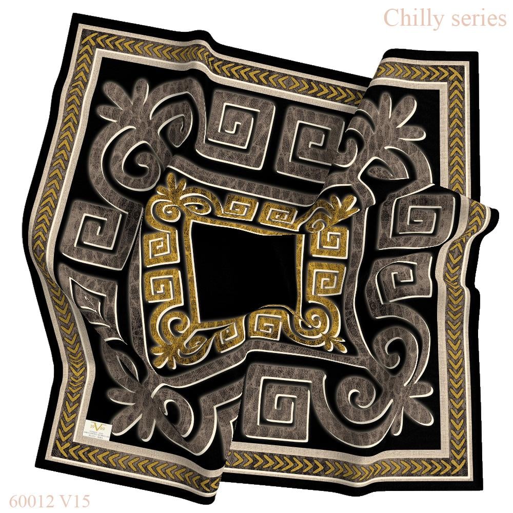 Greece Key Desen Chilly Slim Seri Şal Askısı ile birlikte 140x140
