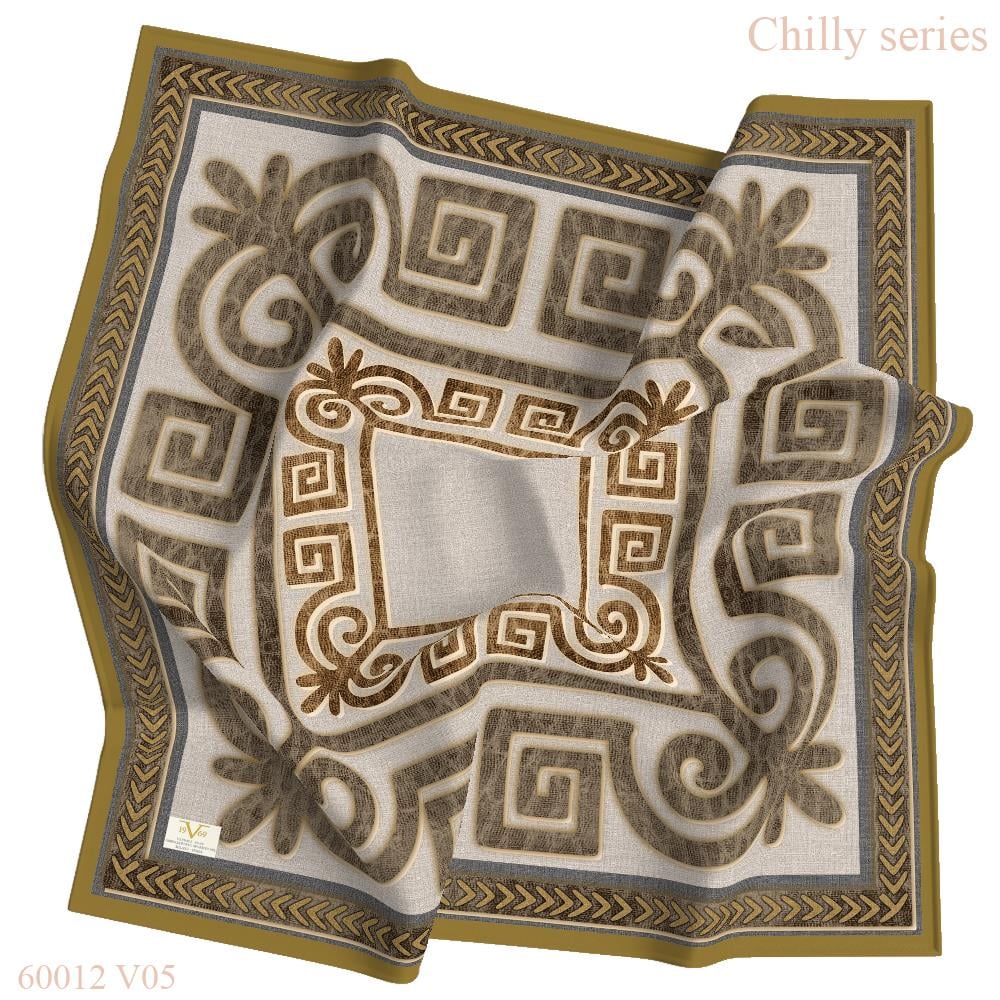 Greece Key Desen Chilly Slim Seri Şal Askısı ile birlikte 140x140