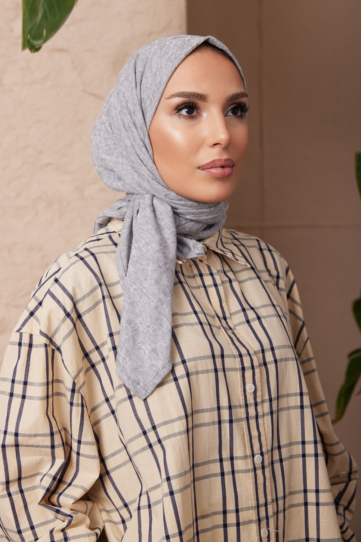 ŞALCM Desen Impluse Seri Eşarp Askısı ile Birlikte 100x100