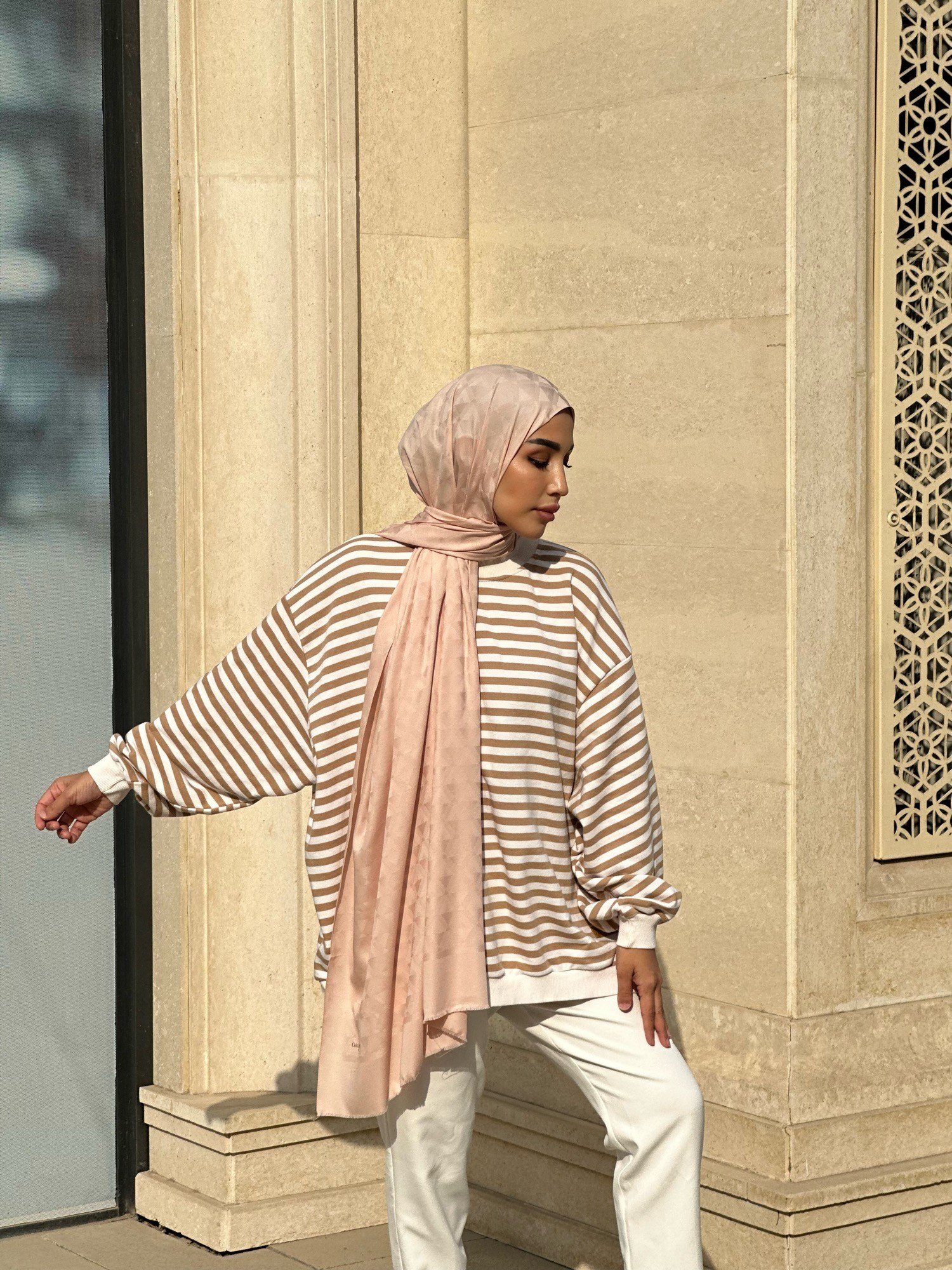 ShawlFrance Jakar Seri Şal Askısı ile Birlikte 70x180 cm