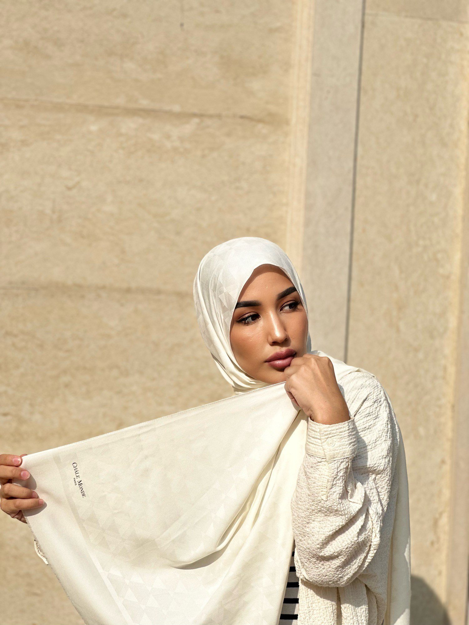 ShawlFrance Jakar Seri Şal Askısı ile Birlikte 70x180 cm