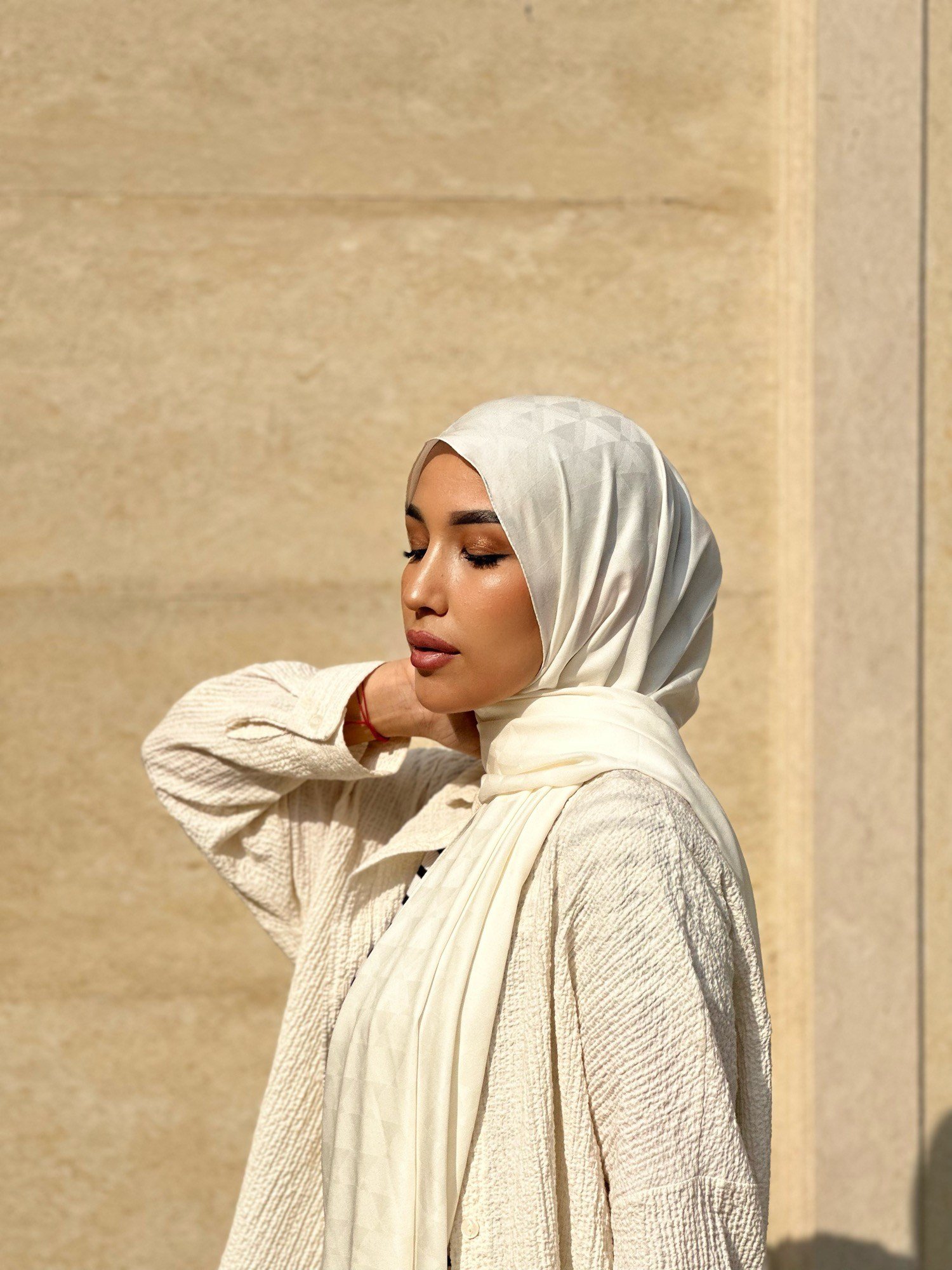 ShawlFrance Jakar Seri Şal Askısı ile Birlikte 70x180 cm