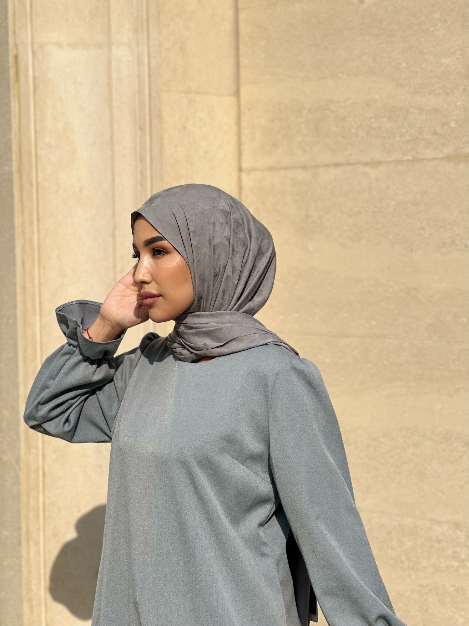 ShawlFrance Jakar Seri Şal Askısı ile Birlikte 70x180 cm