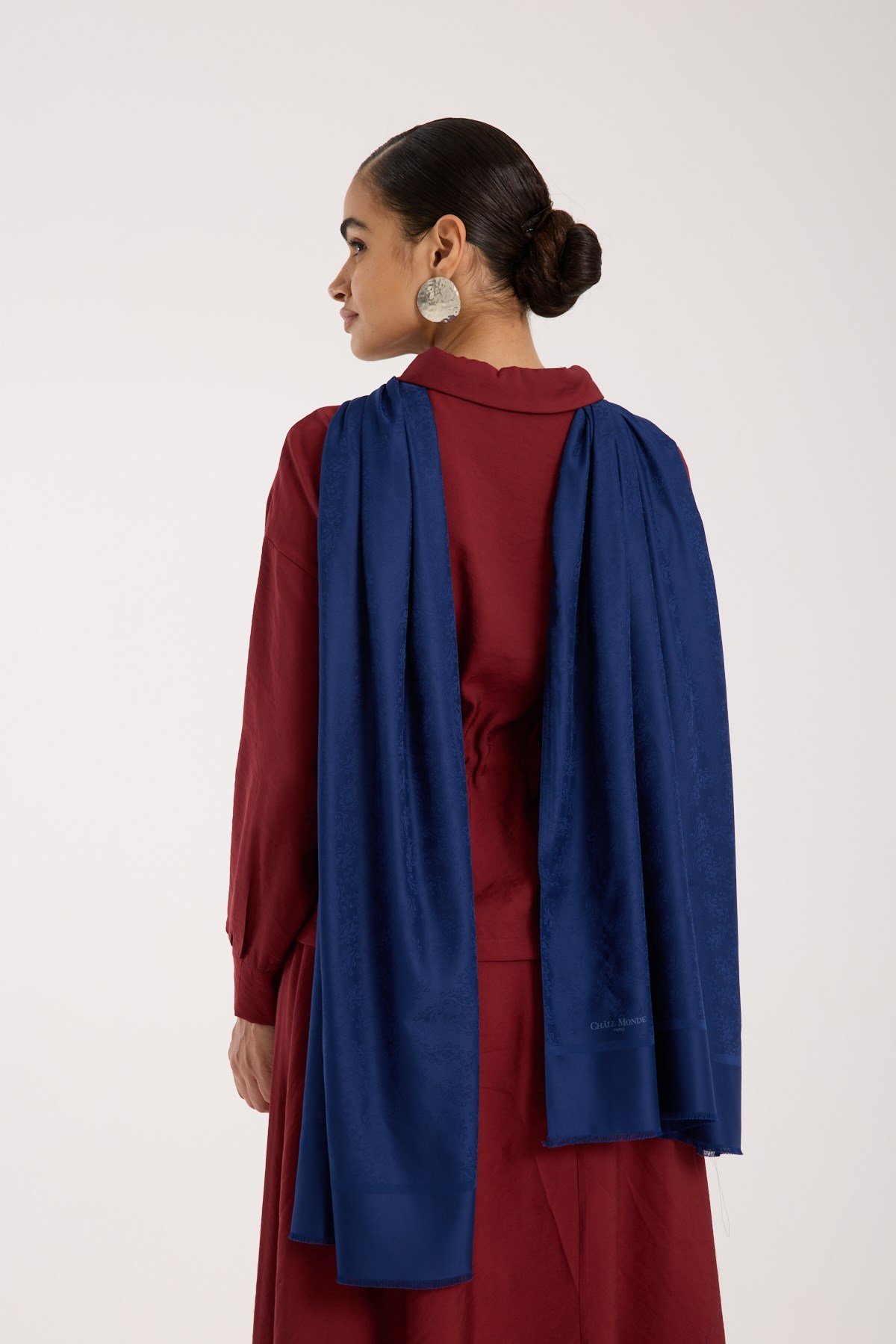 ŞALFrance Jakar Seri Şal Askısı ile Birlikte 70x180 cm