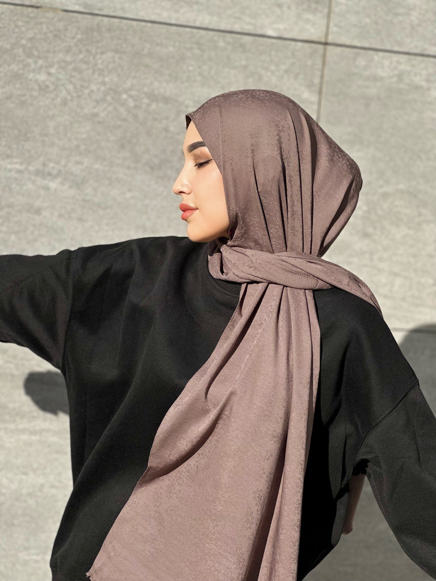 ŞALFrance Jakar Seri Şal Askısı ile Birlikte 70x180 cm