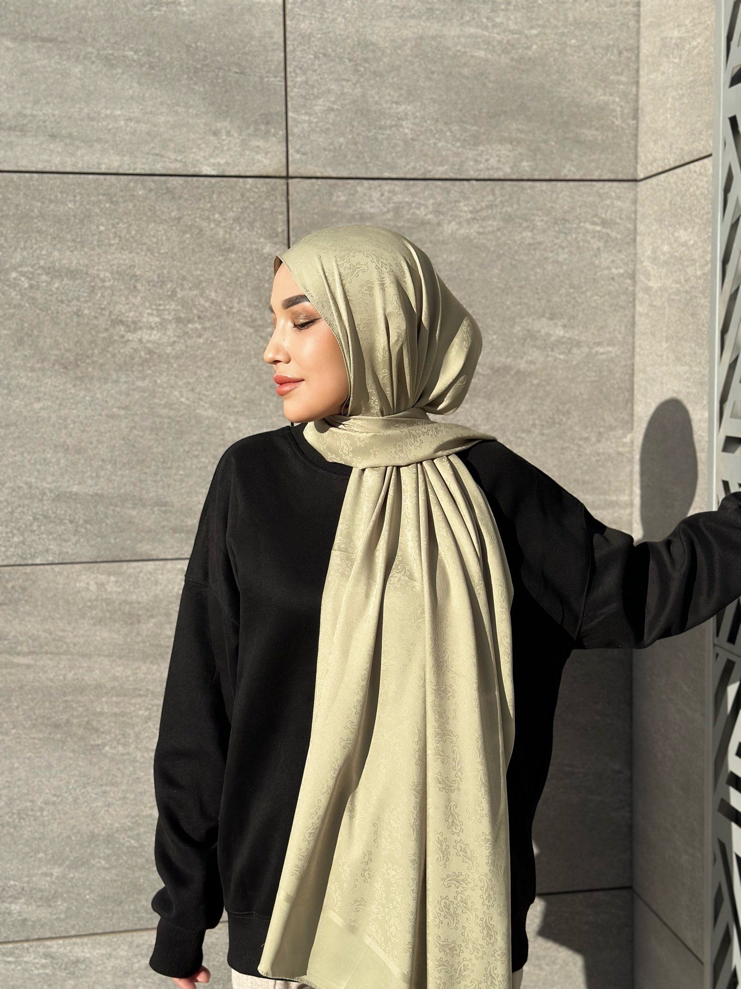 ŞALFrance Jakar Seri Şal Askısı ile Birlikte 70x180 cm