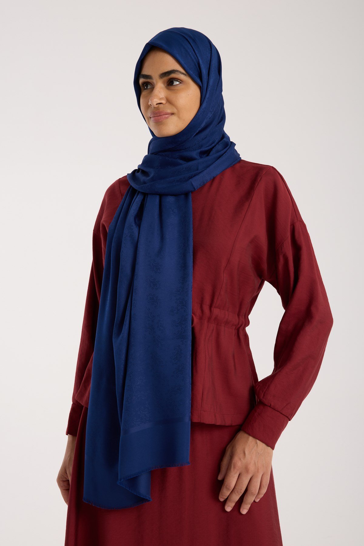 ŞALFrance Jakar Seri Şal Askısı ile Birlikte 70x180 cm