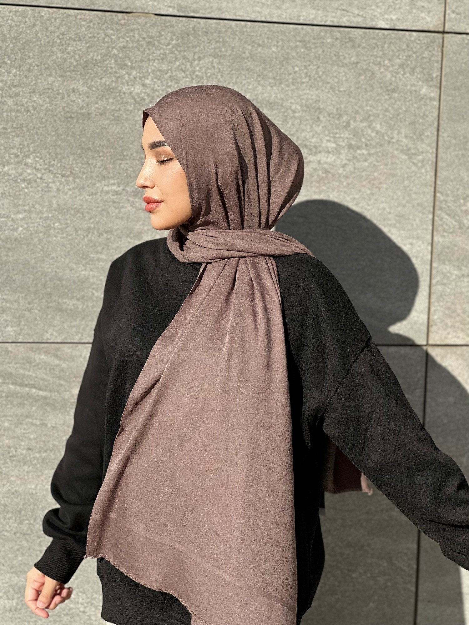 ŞALFrance Jakar Seri Şal Askısı ile Birlikte 70x180 cm