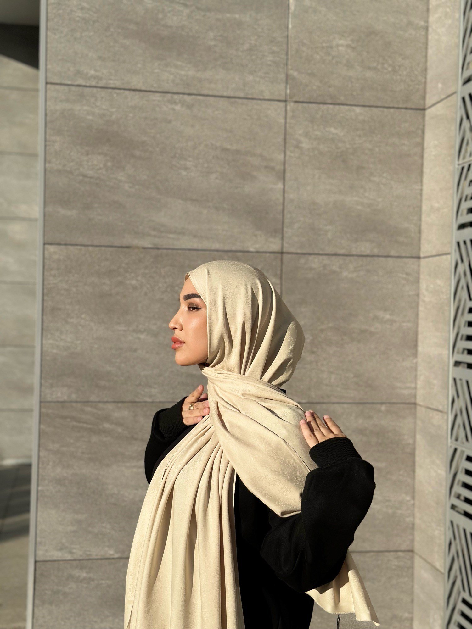 ŞALFrance Jakar Seri Şal Askısı ile Birlikte 70x180 cm