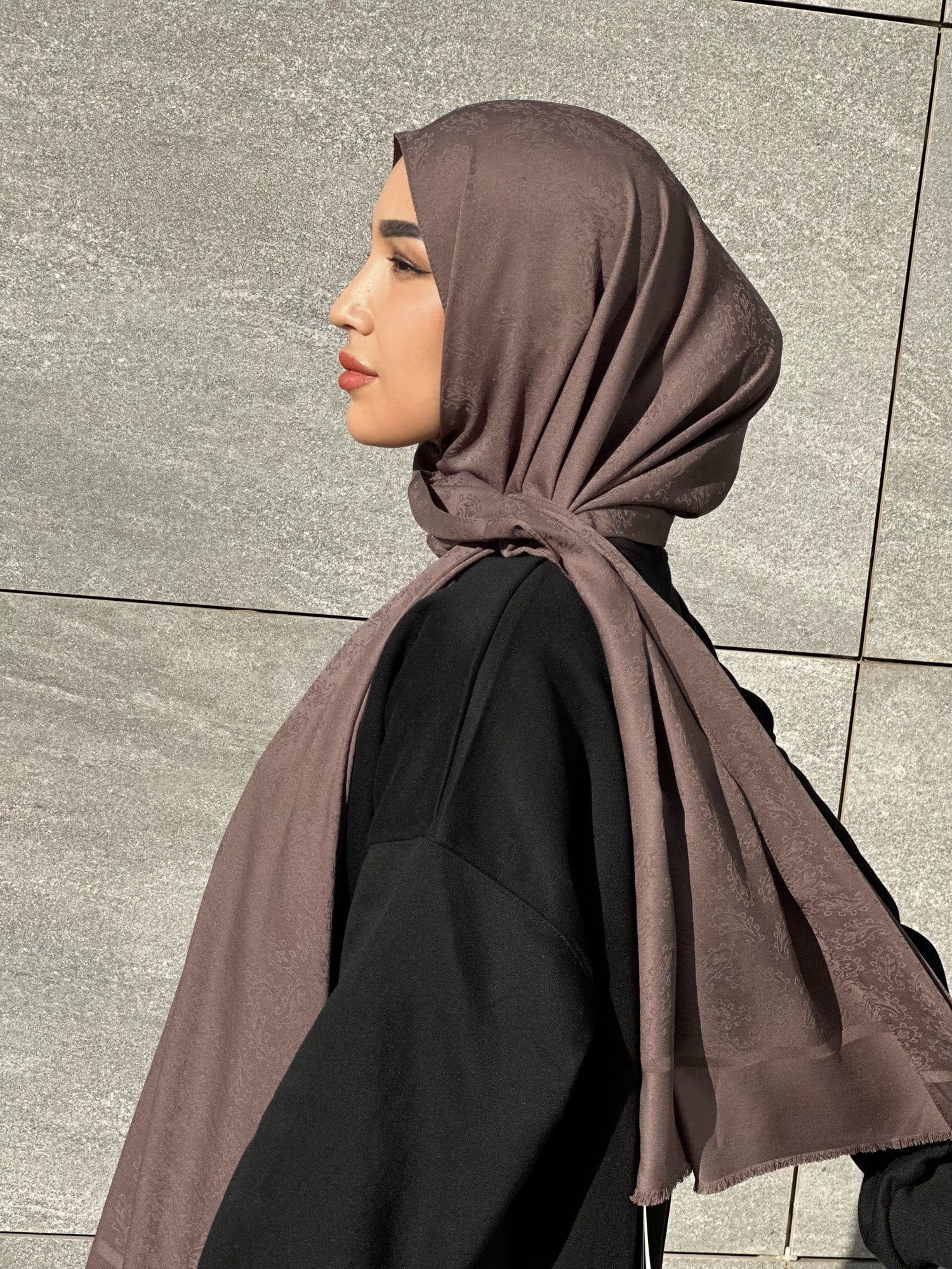 ŞALFrance Jakar Seri Şal Askısı ile Birlikte 70x180 cm