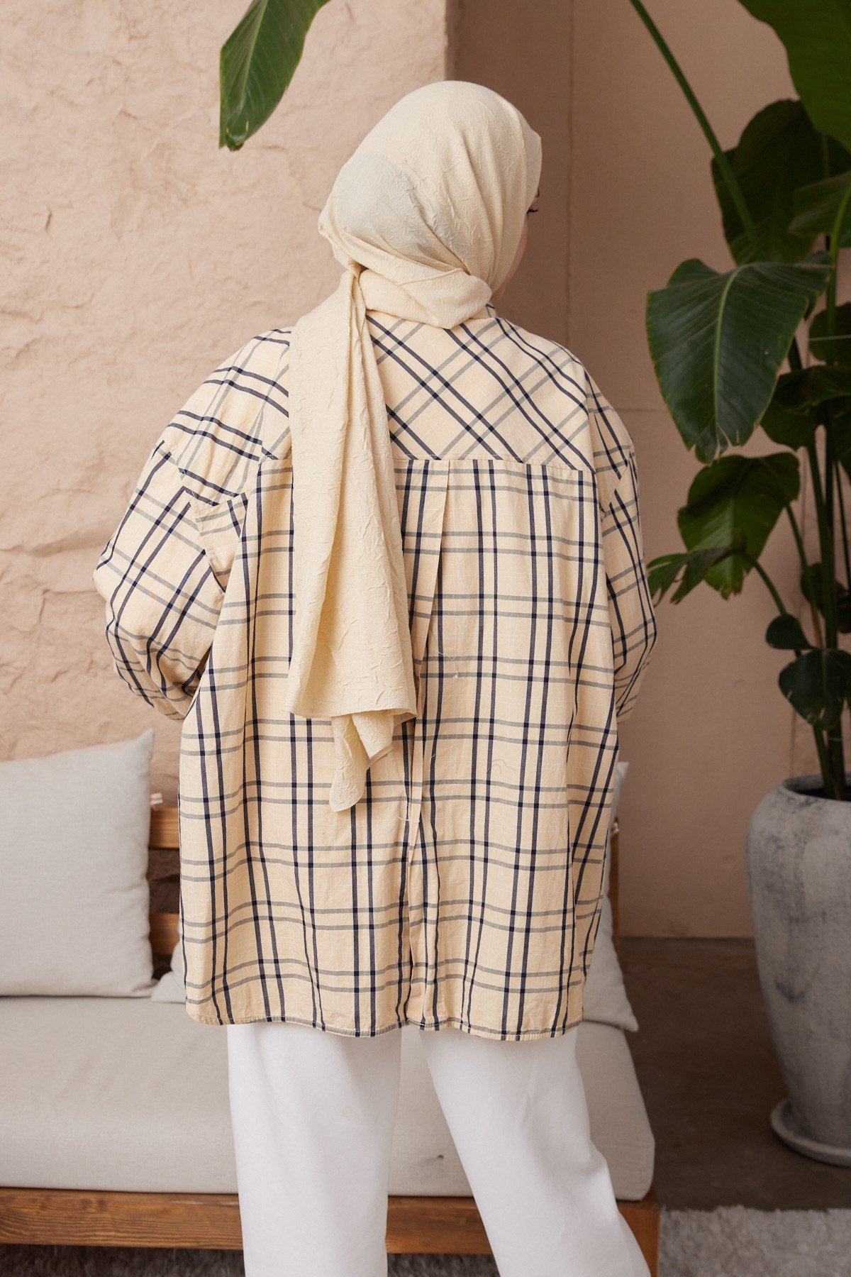 ŞALWoolly Kraş Seri Şal Askısı ile Birlikte 75X200