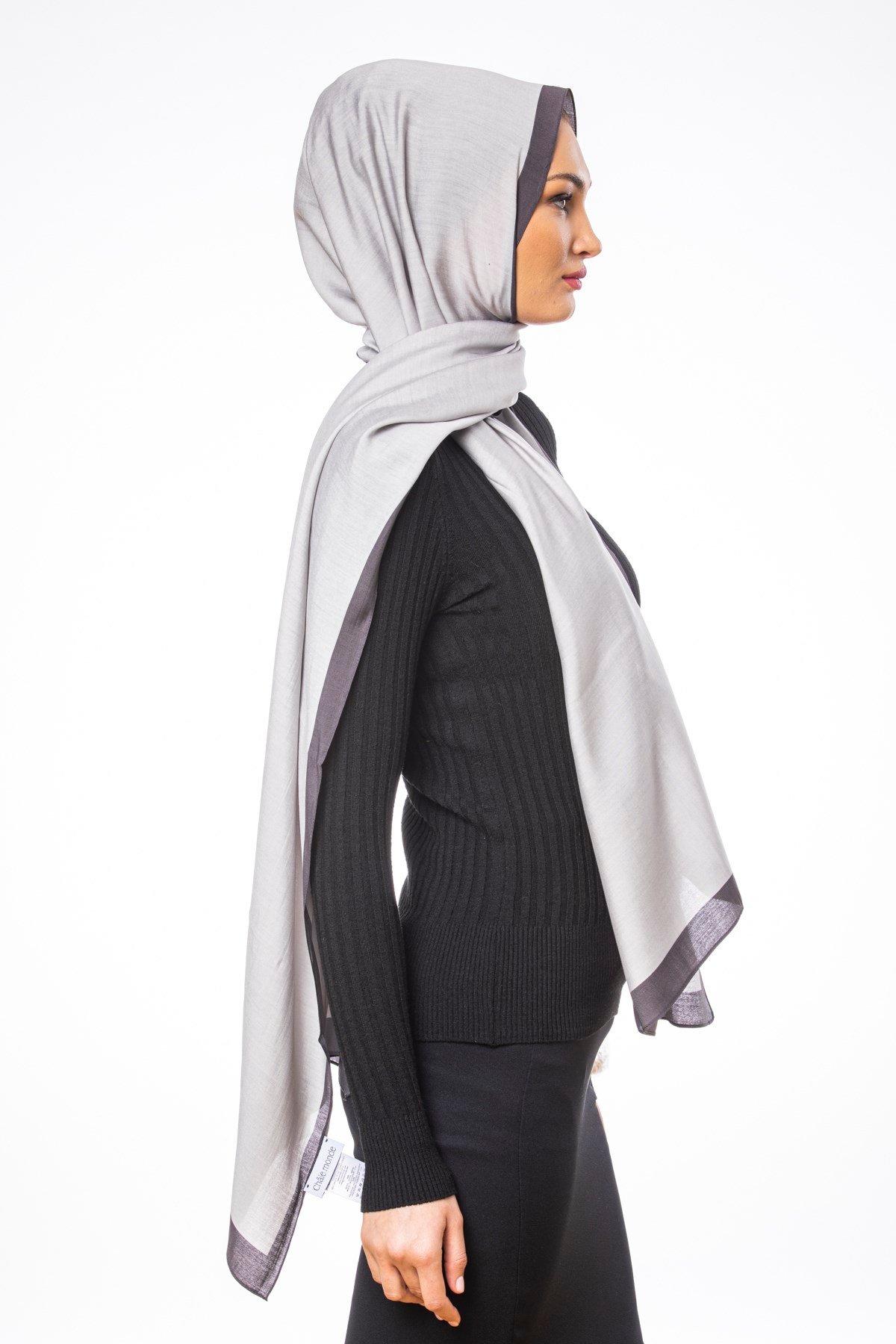 JAKARLI MODAL ŞALDüz Desen Modal Seri Şal Askısı ile Birlikte 75x200 cm
