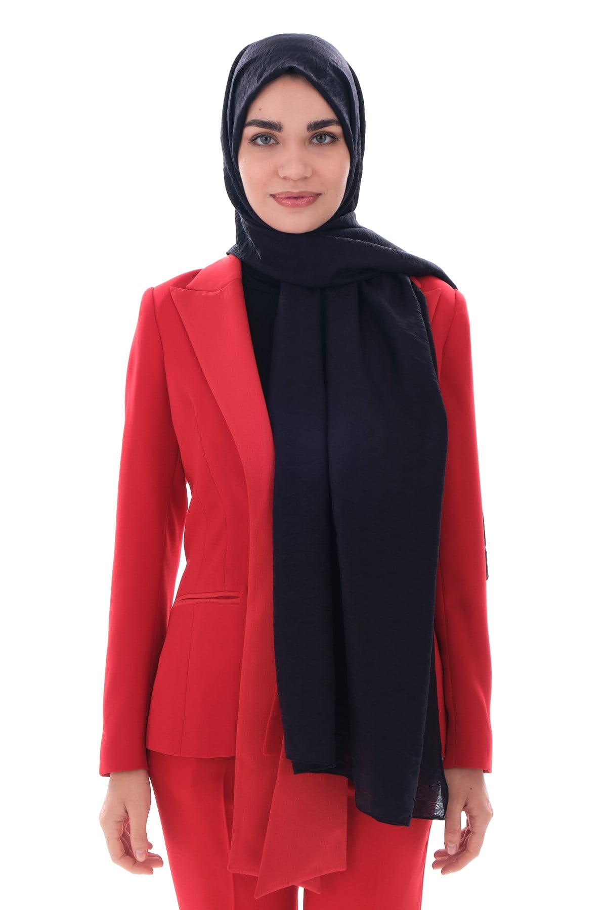 JAKARLI MODAL ŞALHelezon Desen Jakar Elegante Seri Viscon Şal Askısı ile Birlikte 75x200