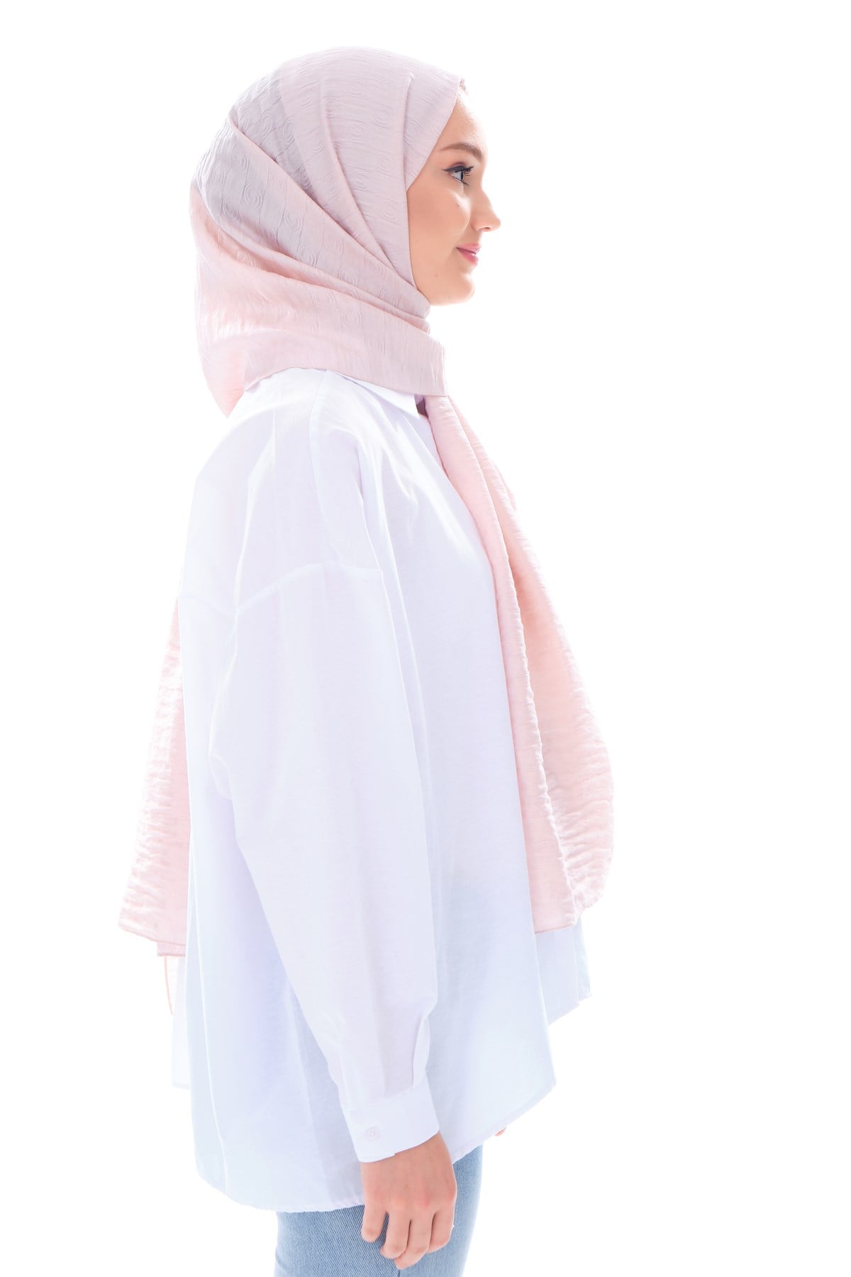 JAKARLI MODAL ŞALHelezon Desen Jakar Elegante Seri Viscon Şal Askısı ile Birlikte 75x200