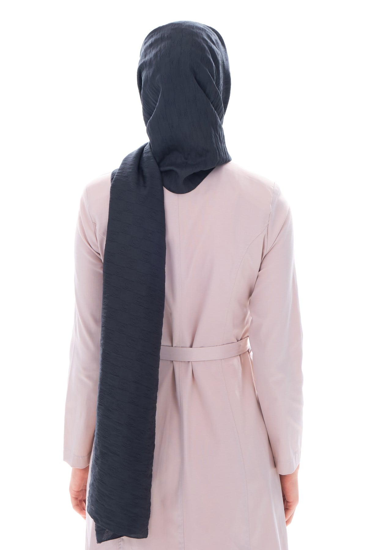JAKARLI MODAL ŞALHelezon Desen Jakar Elegante Seri Viscon Şal Askısı ile Birlikte 75x200