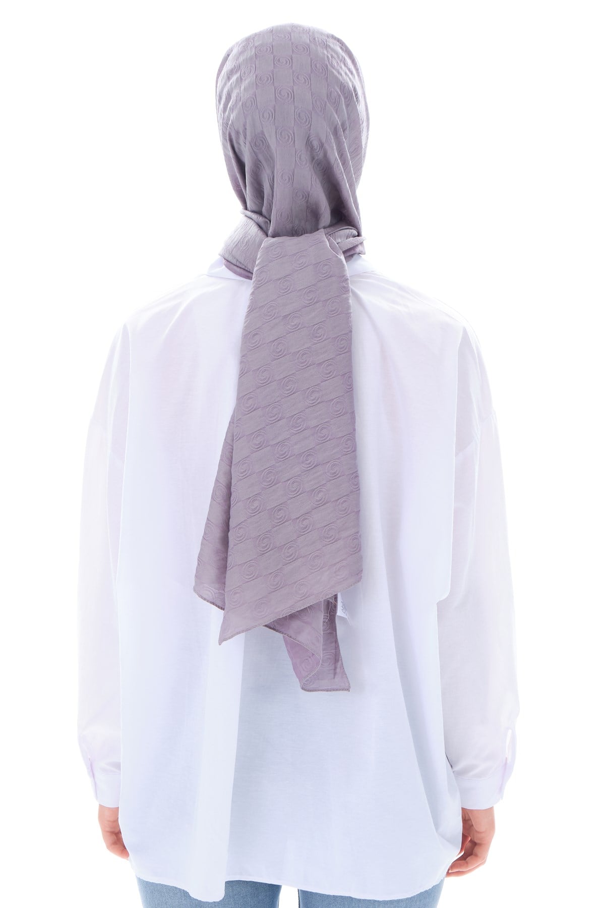 JAKARLI MODAL ŞALHelezon Desen Jakar Elegante Seri Viscon Şal Askısı ile Birlikte 75x200