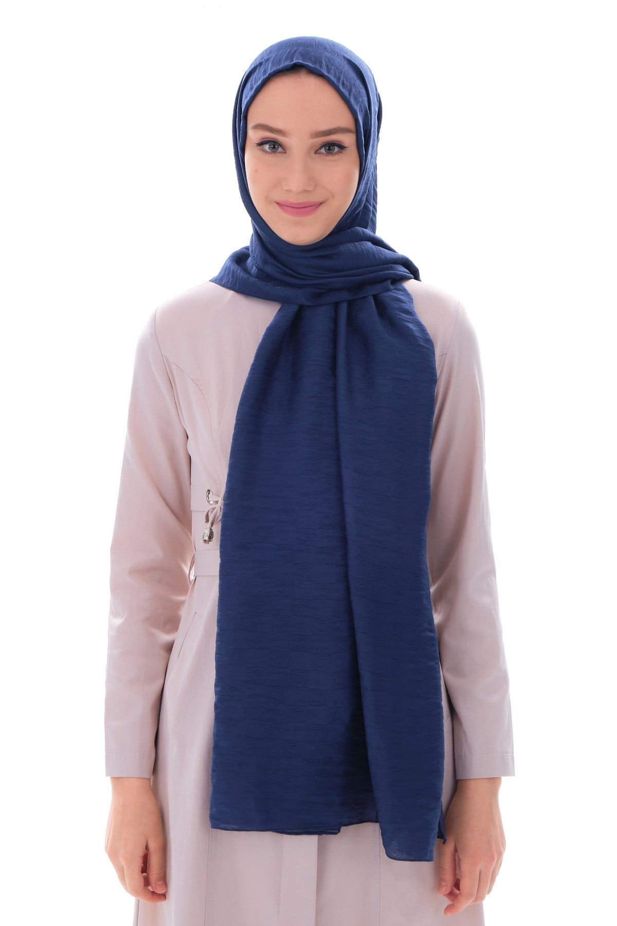 JAKARLI MODAL ŞALHelezon Desen Jakar Elegante Seri Viscon Şal Askısı ile Birlikte 75x200