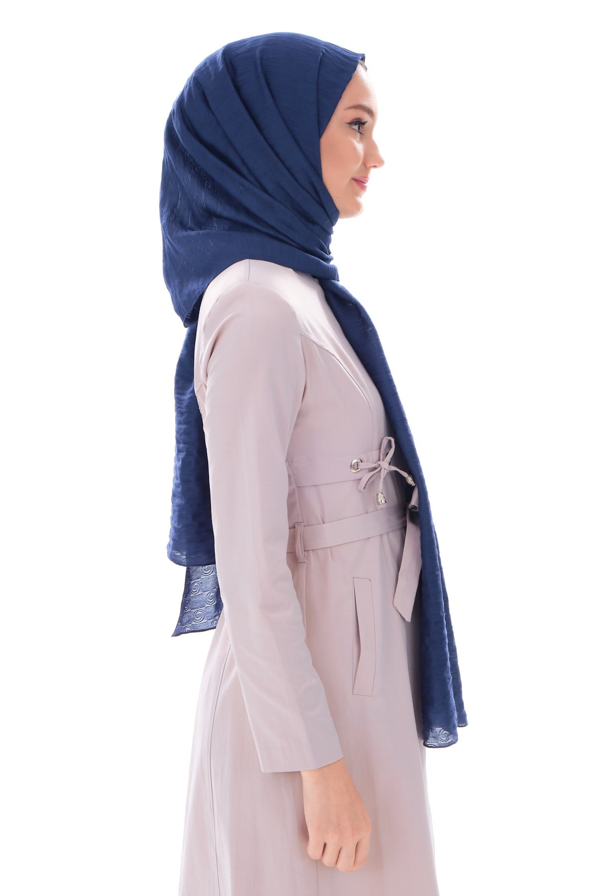JAKARLI MODAL ŞALHelezon Desen Jakar Elegante Seri Viscon Şal Askısı ile Birlikte 75x200