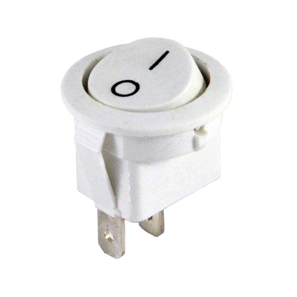   IC-133A Yuvarlak Işıksız Anahtar ON-OFF 2P