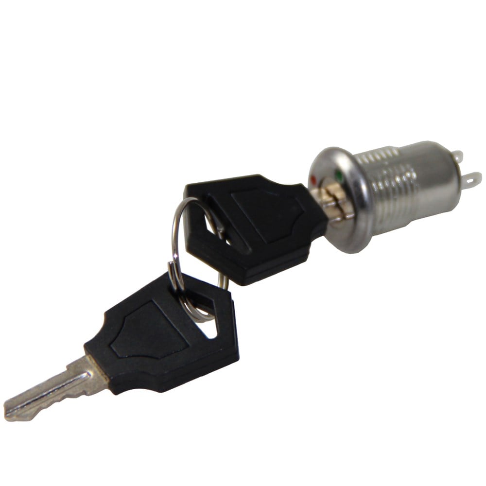   IC-195 Anahtarlı Switch 0-1 Ø11,30mm Yeni