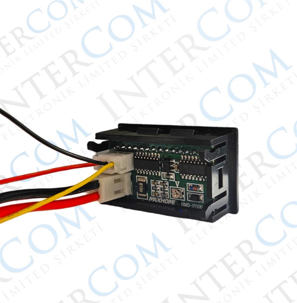  IC278B DİJİTAL VOLT-AMPERMETRE DC 0-100V 0-10A 	