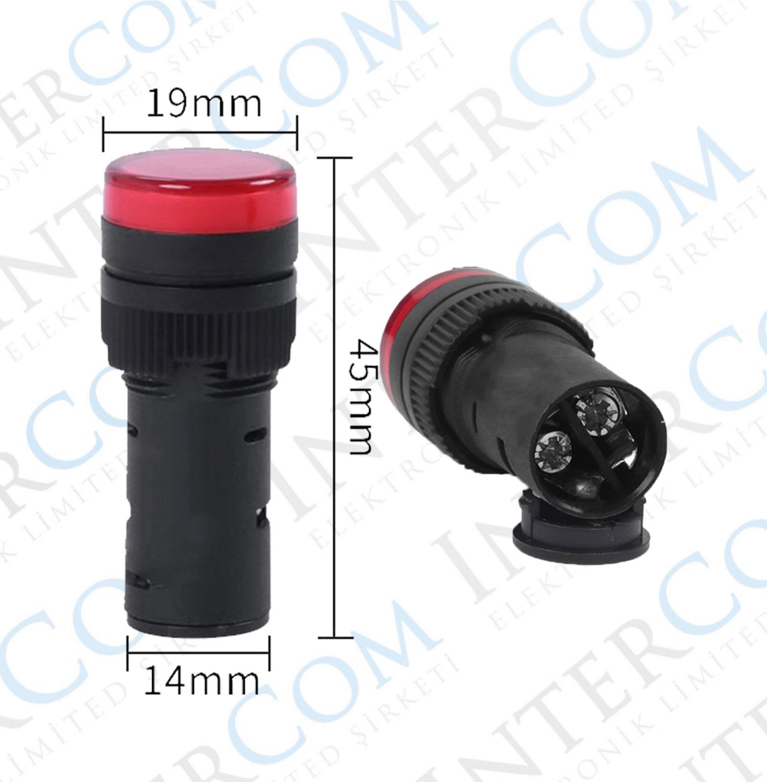 AD16-16DS 16MM Sinyal Lambası