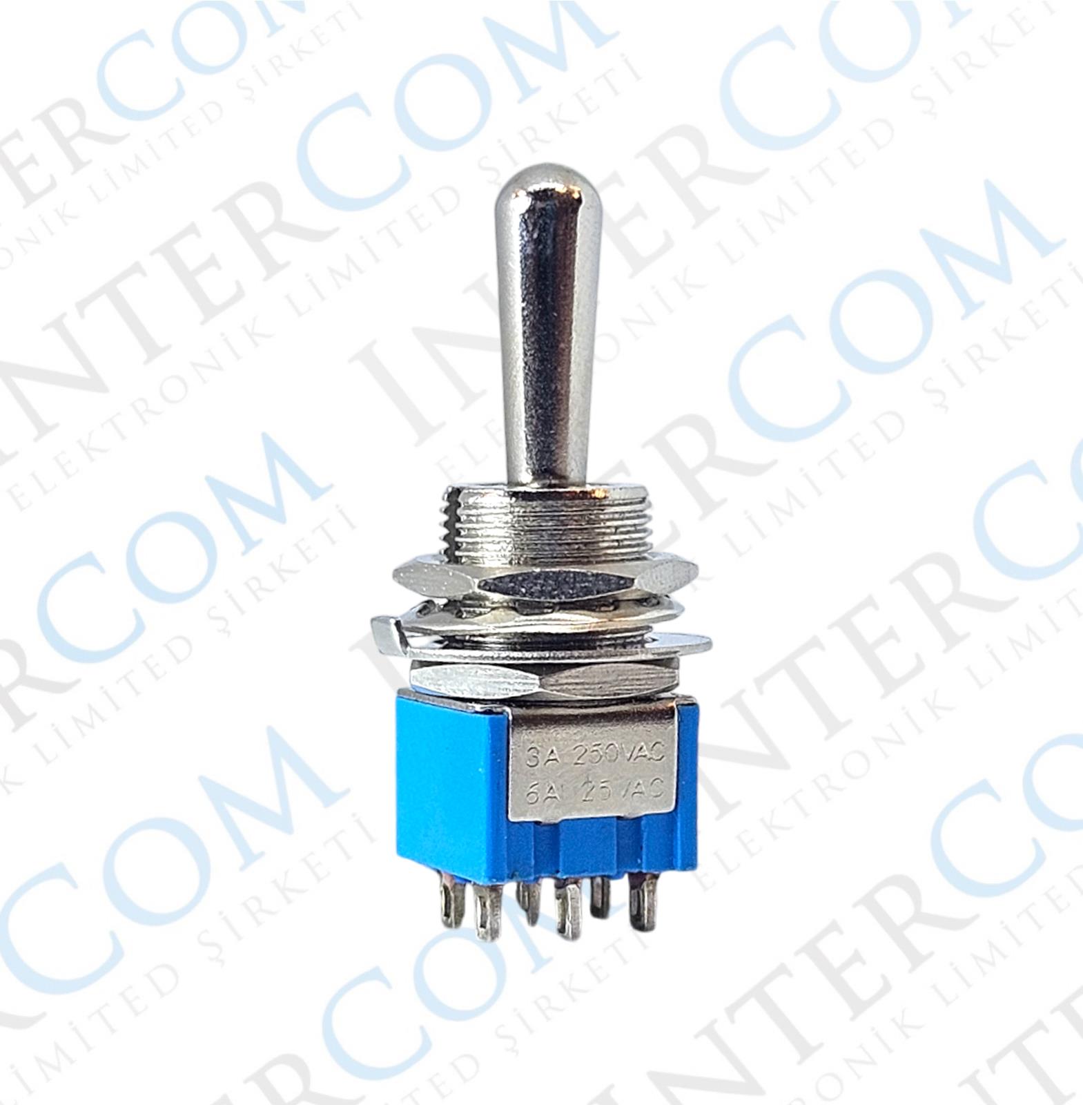 IC-148H Toggle Switch ON-OFF-ON Ø12mm MTS-203L