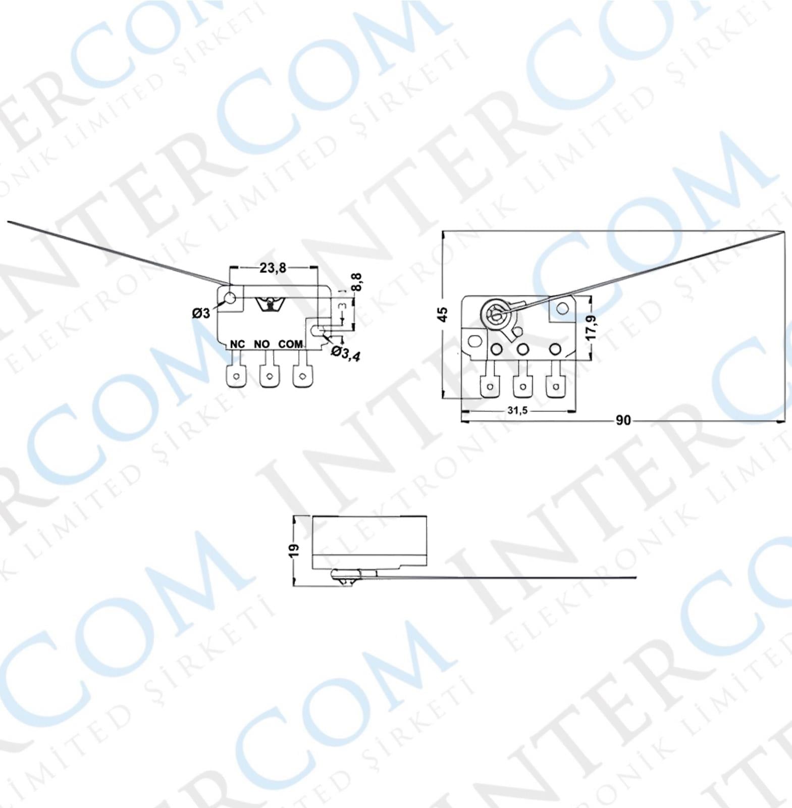 IC-176 Micro Switch Telli