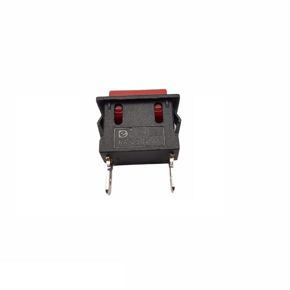 IC-180K-1 BUTON PLASTİK YAYLI 2P KIRMIZI DİKDÖRTGEN PBS101