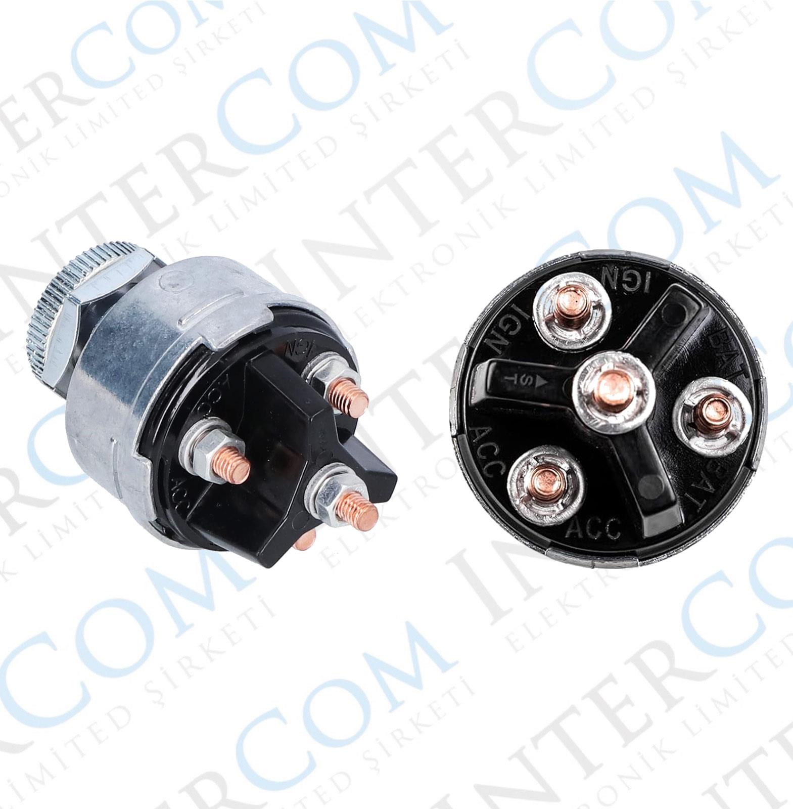 IC-195M-1 ATEŞLEME ANTARI 4 POZİSYON 4P ON-OFF