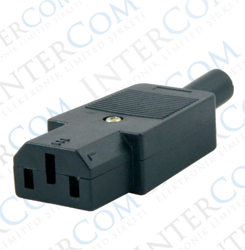 IC-215A C13 Power Fiş Seyyar Dişi AC-10F