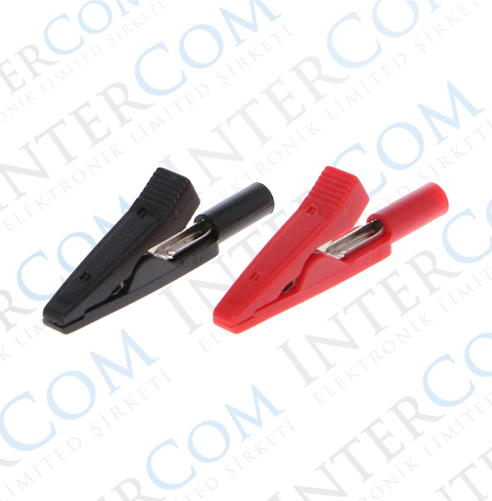 IC-243D 2MM Banan Jak Girişli Krokodil Siyah-Kırmızı 