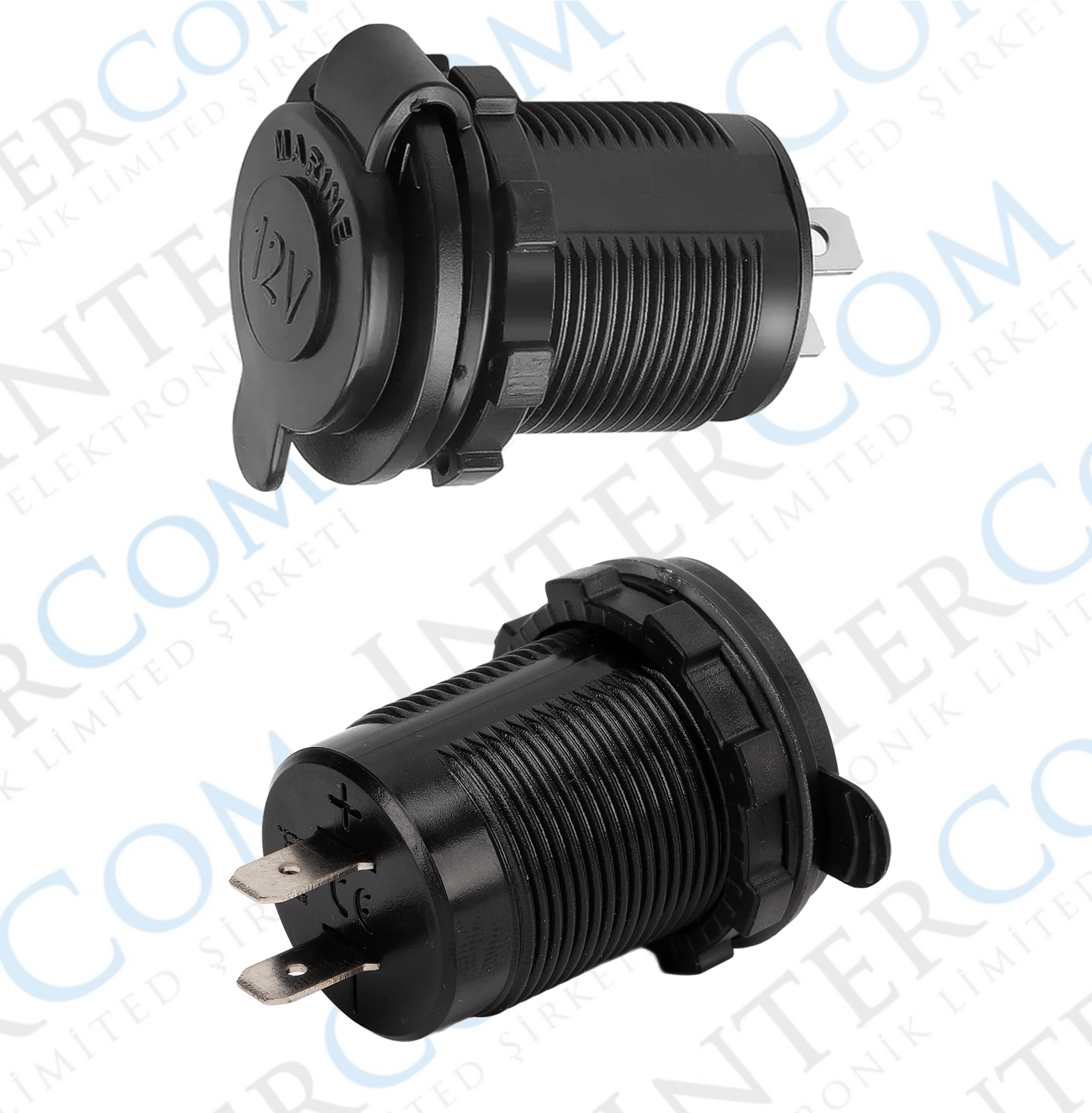 IC-246B-5 Çakmaklık Dişi Pano Tip Ø30mm