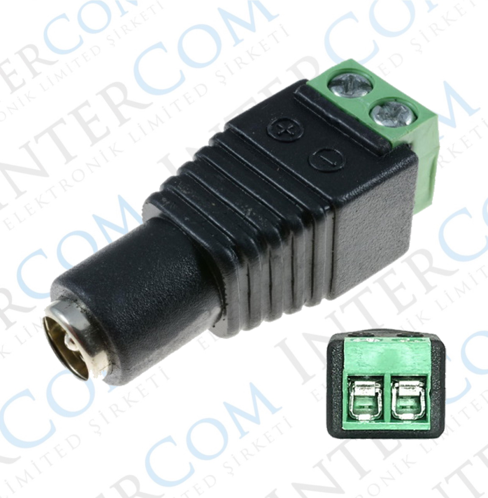 IC-254D Klemensli Jak Dişi 2,1mm