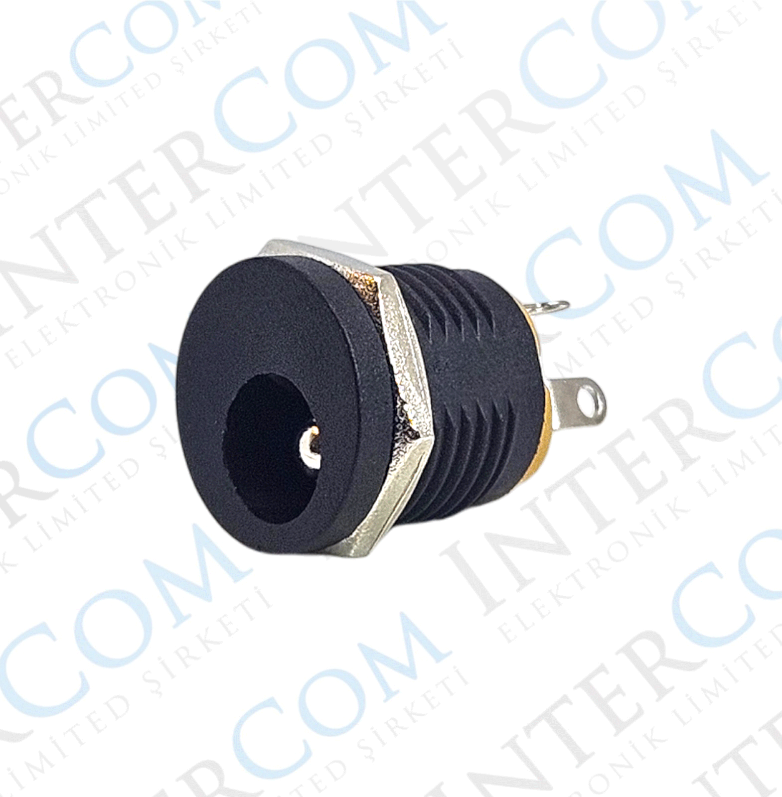 IC-257-3 DC Jak 3.0mm Somunlu Ø12mm