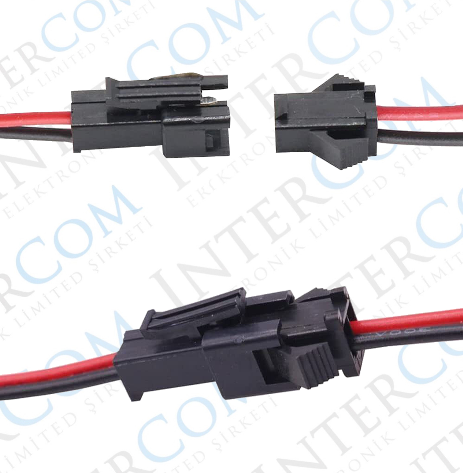 IC-261J JST SM 2P KABLOLU KONNEKTOR TAKIM