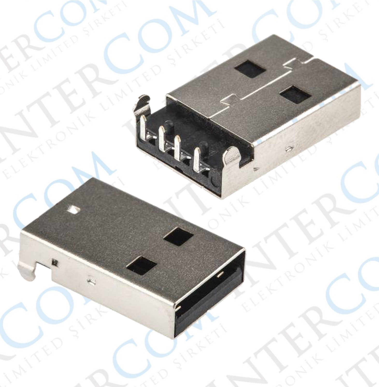 IC-264 USB Şase A Tip 90°Erkek