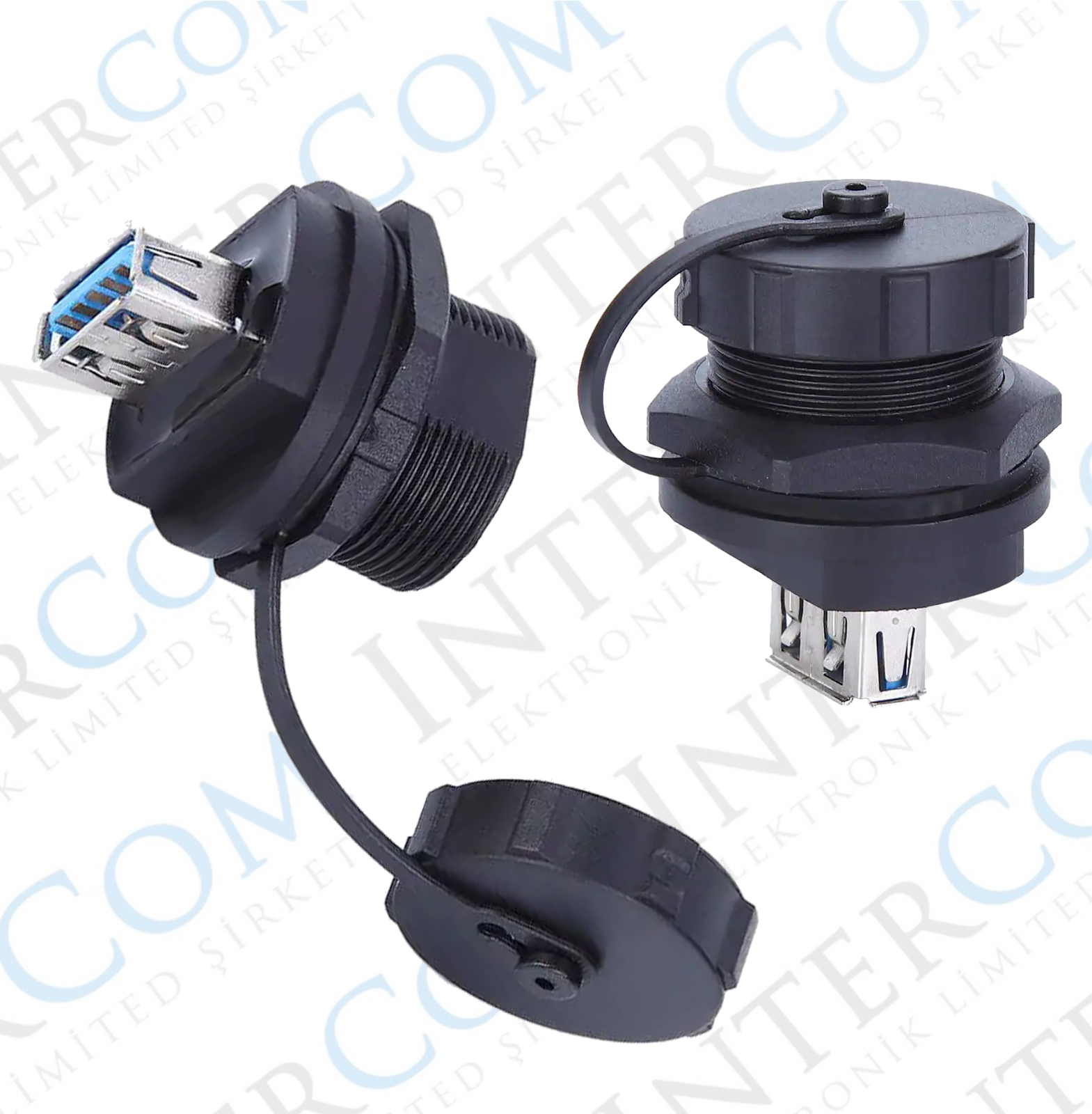 IC-265W USB 3.0 ŞASE PANO TİP SU GEÇİRMEZ